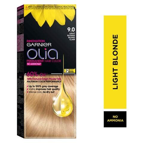 Garnier Olia Ammonia-Free Permanent Hair Colour 9.0 Light Blonde