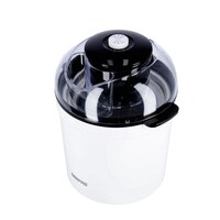 Geepas Gim63027Uk Ice Cream Maker Machine - Bpa Free | Makes Delicious Soft Ice Cream, Gelato, Frozen Yoghurt &amp; Sorbet Machine With Easy To Clean Aluminum Bowl - 1.5Qt