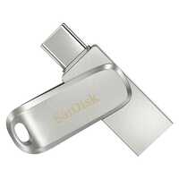 SanDisk Ultra Dual Drive Luxe USB Type-C Flash Drive 1TB Silver