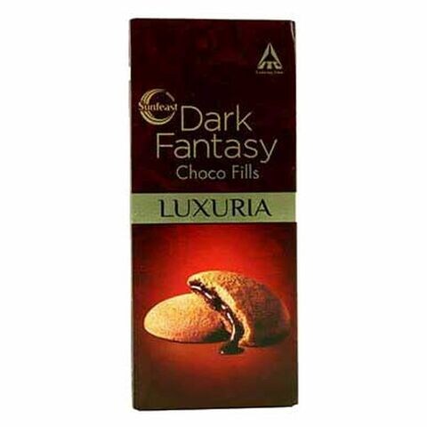 Sunfeast Luxuria Dark Fantasy Choco Fills Cookies 150g