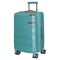 Senator Hard Case Large Luggage Trolley For Unisex ABS Lightweight 4 Double Wheeled Suitcase With Built In TSA Type Lock A5125 Light Green