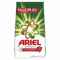 Ariel Automatic Antibacterial Laundry Detergent Original Scent 6.25kg