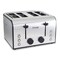 Prestige 4 Slice Stainless Steel Toaster 1600W PR54904