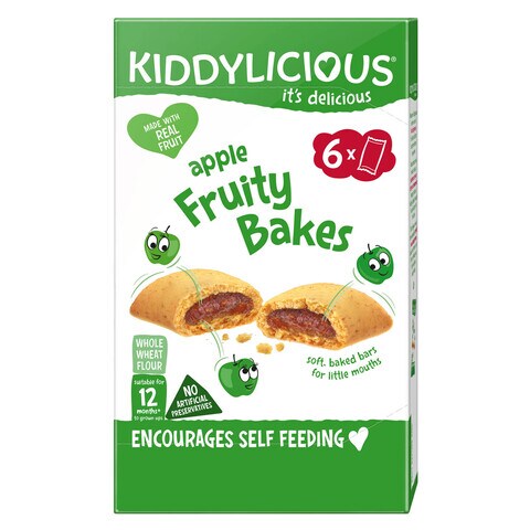 Kiddylicious Apple Fruity Bakes Yellow 132g