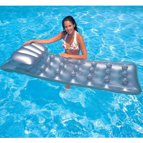 Intex Coil-Beam Inflatable Air Mattress Pool Float 188x71cm