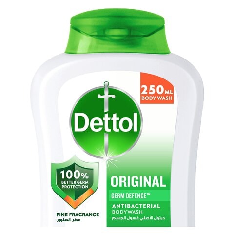 Dettol Original Anti-Bacterial Body Wash 250ml Pack of 2