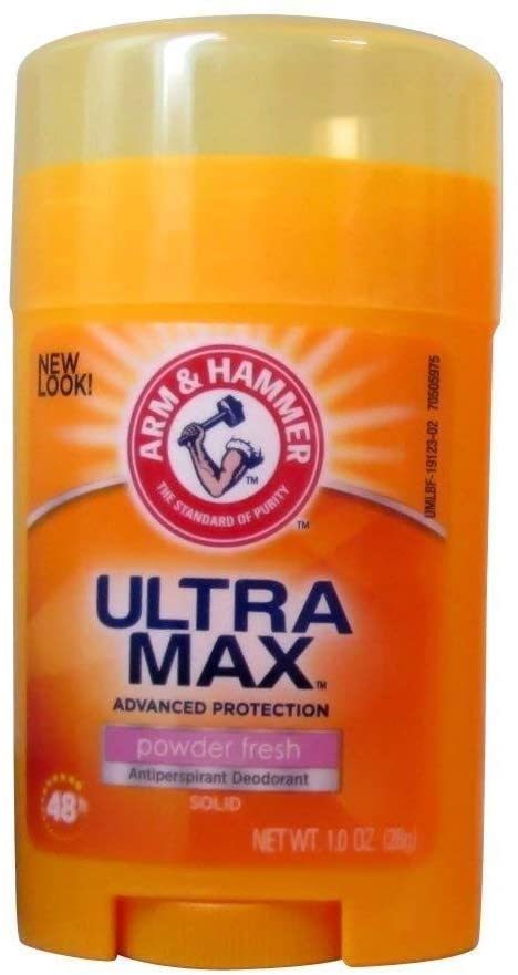 Buy Arm  Hammer Ultramax Powder Fresh Solid Antiperspirant Deodorant - 28 Gram in UAE