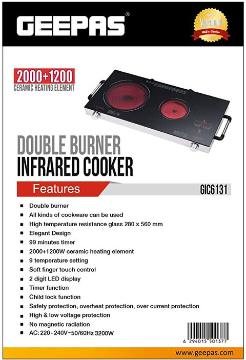 Geepas Digital Infrared Cooker