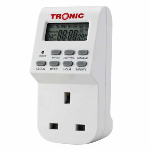 Tronic Digital Timer Socket 3200W White