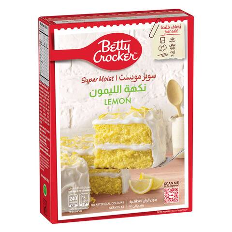 Betty Crocker Lemon Super Moist Cake 517g