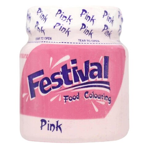 FESTIVAL FOOD COLOUR PINK 250G