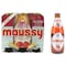 Moussy Malt Beverage Raspberry Flavor Glass 330 Ml 6 Pieces