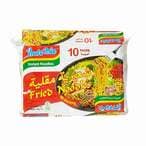 Buy Indomie Instant Fried Noodles 80g Pack of 10 in UAE