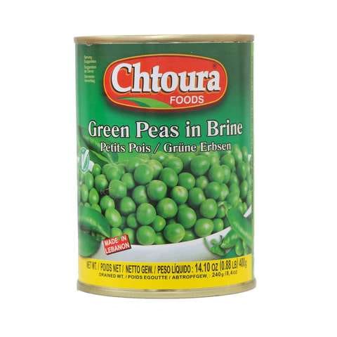 Chtoura Foods Green Peas 400g