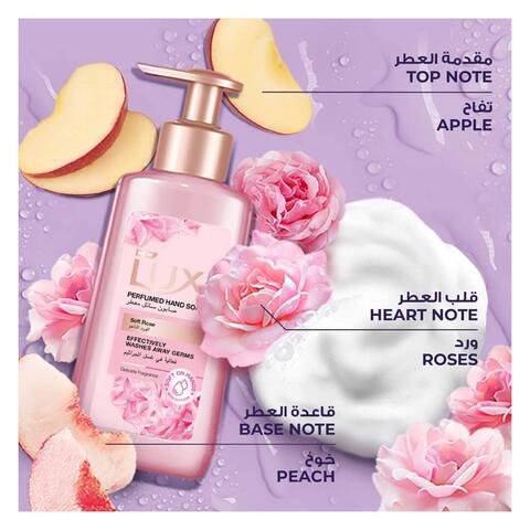 Lux Hand Soap Soft Rose Perfumed 500ml