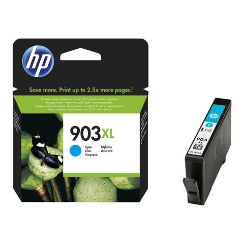 HP 903XL High Yield Cyan Original Ink Cartridge  T6M03AE