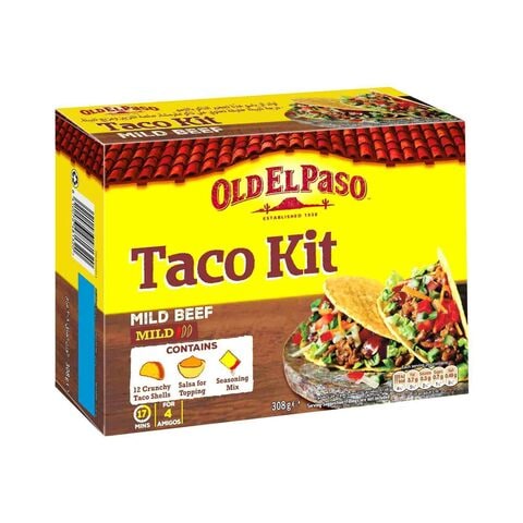 Old El Paso Mild Beef Taco Kit 308g
