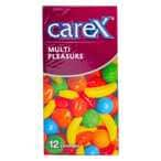 Buy CAREX MULTI PLEASURE CONDOMS  X12 in Kuwait