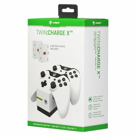 Snakebyte Twin Charge X For Xbox One White