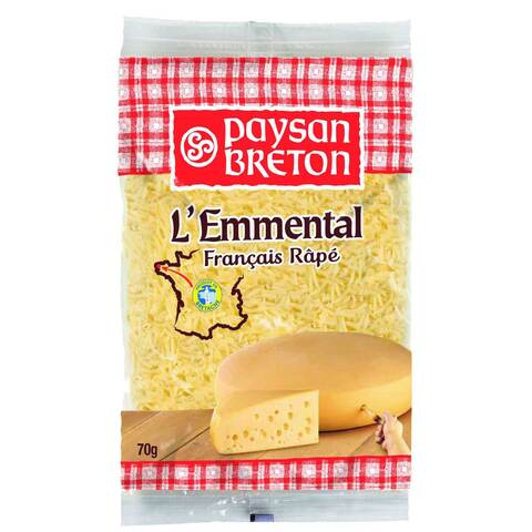 Paysan Breton L Emmental Grated Cheese 70g