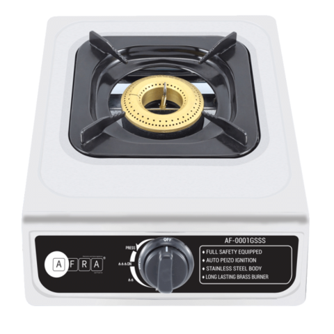Afra AF-0001GSSS | Single Burner Gas Stove