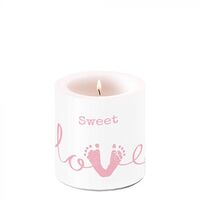 Ambiente Sweet Love Girl Candle, Small