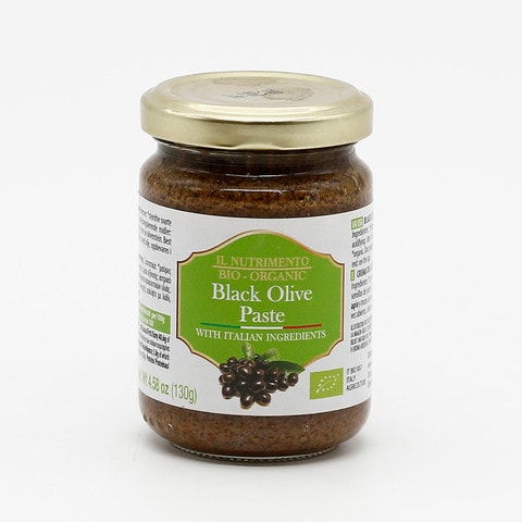Buy Probios Il Nutrimento Organic Black Olive Paste 130g in Saudi Arabia