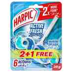 Buy Harpic Active Fresh Toilet Block, Marine Splash, 35 g (Pack of 3) in Kuwait