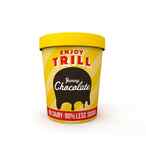 Buy ENJOY TRILL Dairy Free  Ultra Low Sugar - Chocolate Ice Cream 500ml Pint in UAE