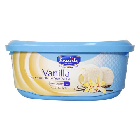 Kwality Vanilla Ice Cream 1L
