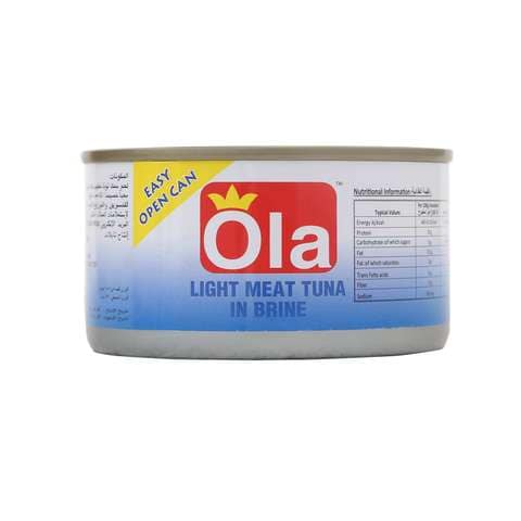 Ola Light Meat Tuna In Brine Can 185g