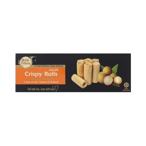 Buy Gourmet Thai Durian Flavoured Fruit Crispy Rolls 75g in UAE