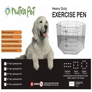 Nutrapet Double Door W/ Divider Extra Large  124*76*83.5Cms