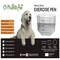 Nutrapet Double Door W/ Divider Extra Large  124*76*83.5Cms