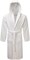 Lushh 100% Cotton Hooded Bathrobe for Women and Men, Terry Bathrobe Hotel and Spa quality, Highly Absorbent and light weight with Pockets- Unisex (Small/Medium)
