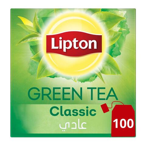 ليبتون شاي أخضر 100 كيس