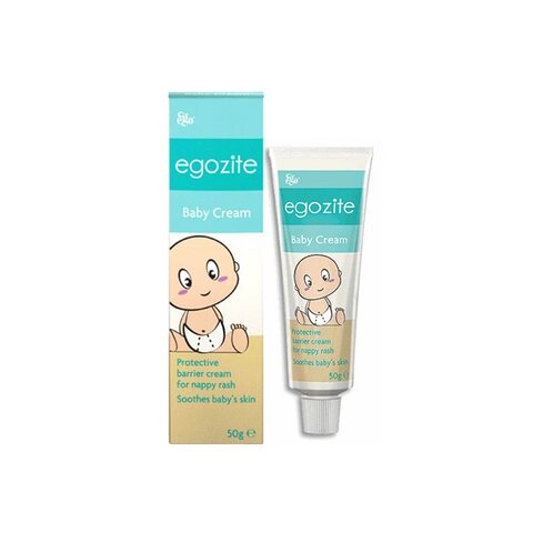 Buy Qv Egozite Baby Barrier Cream For Nappy Rash, 50G in Saudi Arabia