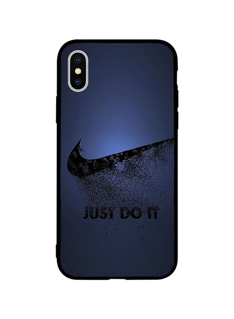 Buy Theodor Protective Case Cover For Apple Iphone X Just Do It Black Background Online Shop Smartphones Tablets Wearables On Carrefour Uae
