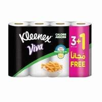 Kleenex Viva Calorie Absorb Kitchen Towel White 55 Sheets 4 Rolls