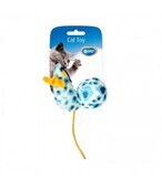 اشتري Duvo Assortment Mouse and Ball Leopard Mixed Colors 10 x 4 x 4cm - Cat Toy في الامارات