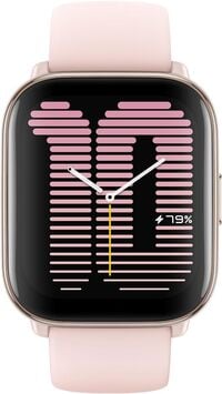 Amazfit Active Smart Watch With AI Fitness Exercise Coach, GPS, Bluetooth Calling &amp; Music, 14 Day Battery, 1.75&quot; AMOLED Display &amp; Alexa Built-In, Fitness Watch For Android &amp; iPhone, Pink