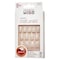 Kiss Salon Full Natural Cover Artificial Nails KSN05 White 28 PCS