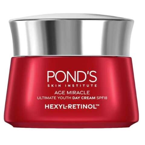 Buy Ponds Age Miracle Ultimate Youth Day Cream SPF18 Hexyl-Retinol in UAE