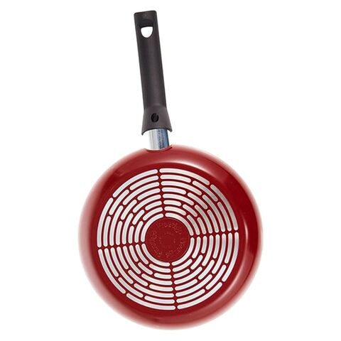 Prestige Safecook Non-Stick Open Fry Pan PR22090 Red And Black 24cm