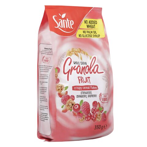 Sante Granola With Fruits Packet - 350 grams