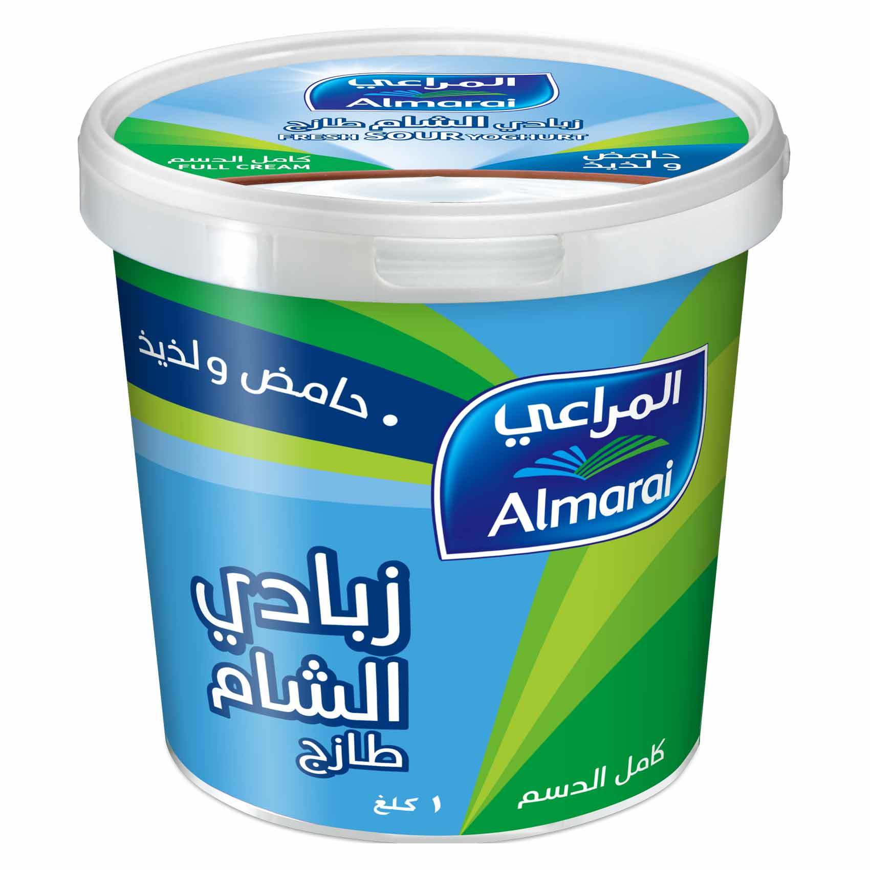Buy Almarai Full Cream Fresh Sour Yoghurt 1kg Online Shop Fresh Food