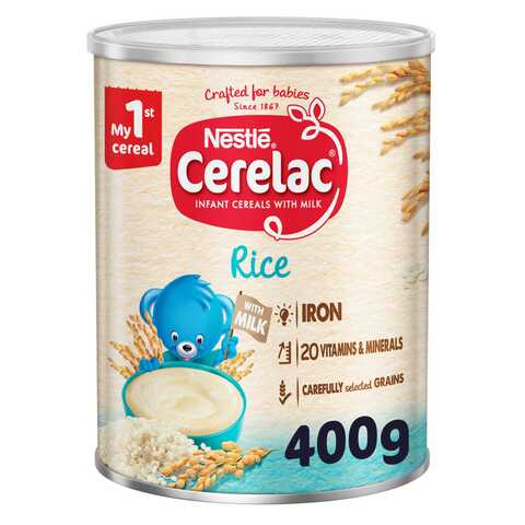 Nestle Cerelac Infant Cereal  Rice 400g