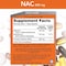 Now Nac 1000mg Dietary Supplement 120 Tablets