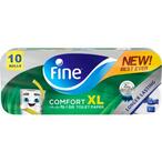 Buy Fine Comfort Xl Toilet Tissue Roll 250 Sheets X 2 Ply Bundle 10 Rolls in UAE