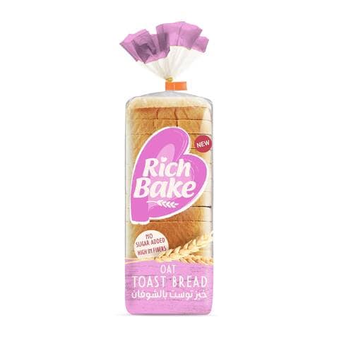 اشتري ريتش بيك خبز توست بالشوفان - 500 جرام في مصر